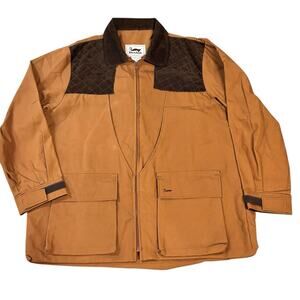 Vintage Duxbak Hunting Jacket XL USA Made Duck Canvas License Pouch NWOT/NOS